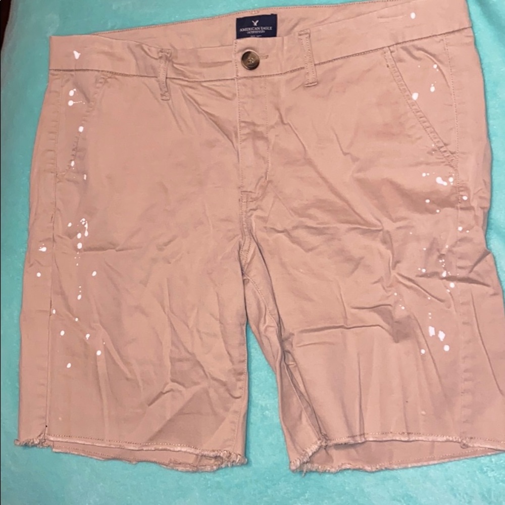 American Eagle Bermuda Stretch Shorts Size 14